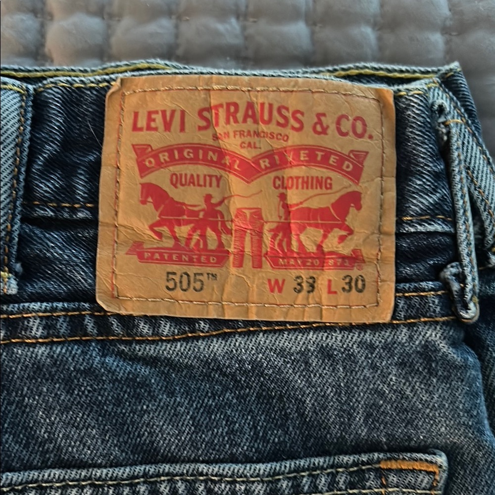 Levi's Classic Straight Fit Denim Jeans